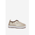 Otvorené Slip-on Platformové Topánky Zlaté Glamma - Zlatá