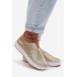 Otvorené Slip-on Platformové Topánky Zlaté Glamma - Zlatá