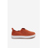 Otváracie slip-on na platforme Oranžové Glamma - Odtiene oranžovej
