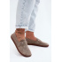 Semišové Mokasíny Barefoot Z Zazoo Cappuccino - Béžová