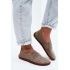 Semišové Mokasíny Barefoot Z Zazoo Cappuccino - Béžová