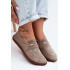 Semišové Mokasíny Barefoot Z Zazoo Cappuccino - Béžová