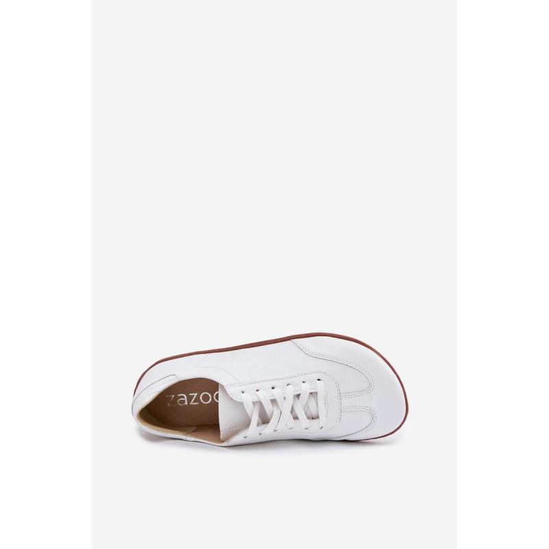 Kožené Dámske Tenisky Barefoot Zazoo N1243 Biele