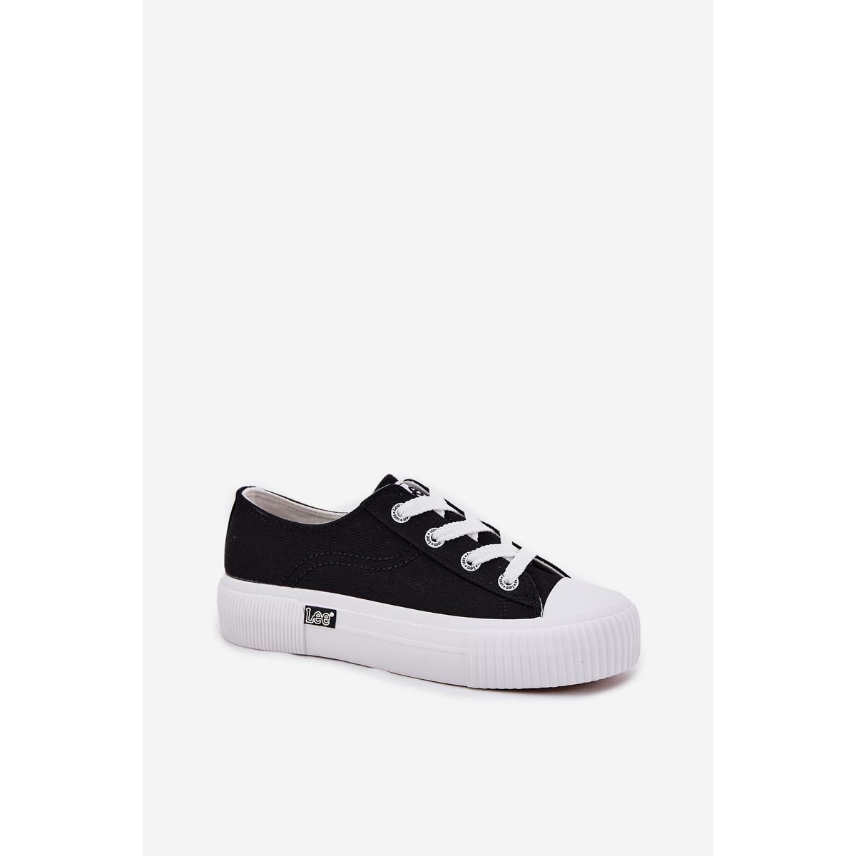 Dámske tenisky na platforme LEE ISLA C WOMEN LOW 50261002.25Y Čierne - Čierna