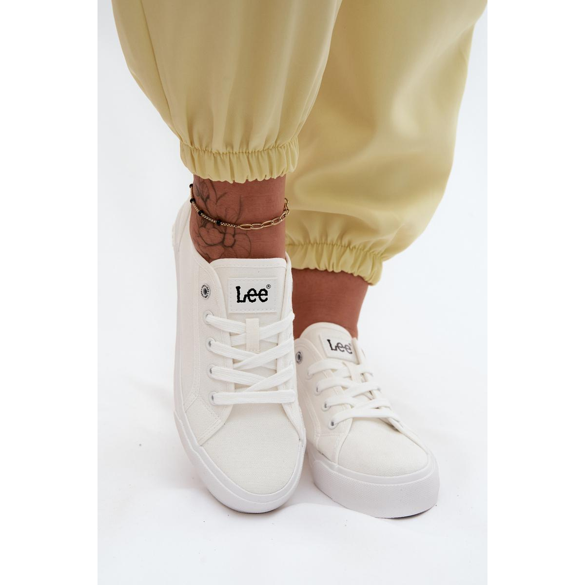 Dámske tenisky LEE AVA C LOW 50261001.1FG Biele - Biela
