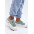 Dámske tenisky na platforme LEE ISLA C WOMEN LOW 50261002.98K Mäta - Odtiene zelenej
