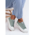 Dámske tenisky na platforme LEE ISLA C WOMEN LOW 50261002.98K Mäta - Odtiene zelenej