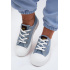 Dámske tenisky na platforme LEE ISLA C WOMEN LOW 50261002.21H džínové - Modrá