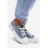 Dámske tenisky na platforme LEE ISLA C WOMEN LOW 50261002.21H džínové - Modrá