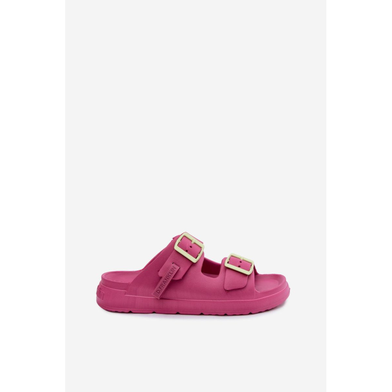 Penové Dámske Papuče S Prackami D.Franklin DFSH413005 Fuksia - Odtiene ružovej