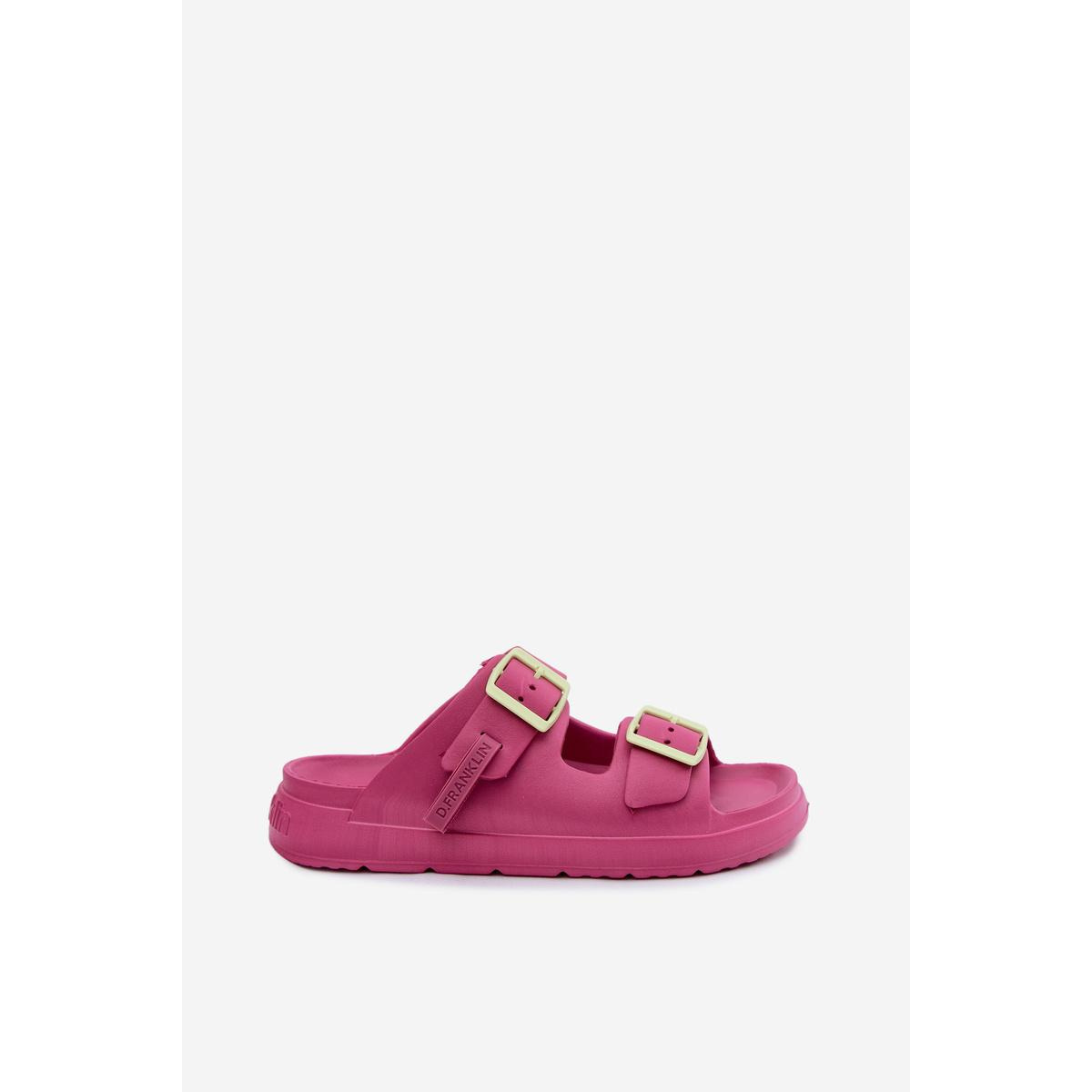 Penové Dámske Papuče S Prackami D.Franklin DFSH413005 Fuksia - Odtiene ružovej