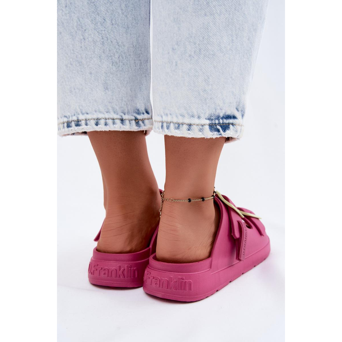 Penové Dámske Papuče S Prackami D.Franklin DFSH413005 Fuksia - Odtiene ružovej