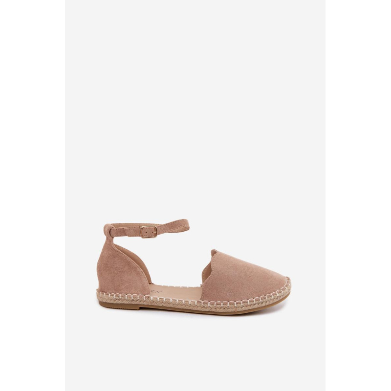 Dámske Espadrily Z Umelého Semišu Vinceza 23-34594 Béžové