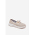 Otváracie slip-on topánky z prírodnej kože Artiker 58C0478 Béžové