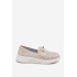 Otváracie slip-on topánky z prírodnej kože Artiker 58C0478 Béžové