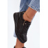 Kožené Sneakers na Platforme Vinceza 79644 Čierne