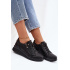 Kožené Sneakers na Platforme Vinceza 79644 Čierne