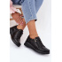 Kožené Sneakers na Platforme Vinceza 79644 Čierne