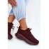 Ľahké Dámske Športové Slip-On Topánky Z Textilu Big Star UU274053 Bordó - Odtiene červenej
