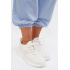 Ľahké Slip-On Dámske Športové Topánky Materiál Big Star UU274056 Biele - Biela