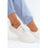 Ľahké Slip-On Dámske Športové Topánky Materiál Big Star UU274056 Biele - Biela