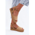 Dámske platformové sandále Wrangler 20261076.38F Tmavá béžová - Béžová