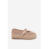 Dámske espadrily s remienkom na platforme Béžové Coastina