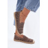 Dámske Otvorené Espadrille Textil Kaki Candessa - Béžová