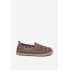 Dámske Otvorené Espadrille Textil Kaki Candessa - Béžová