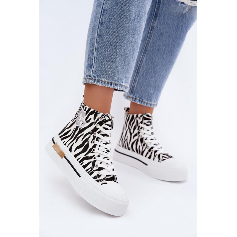Dámske platformové tenisky Zebra Meloria