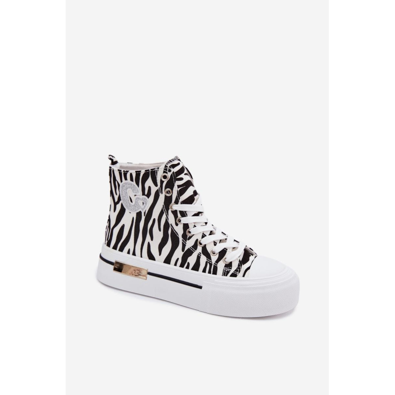 Dámske platformové tenisky Zebra Meloria