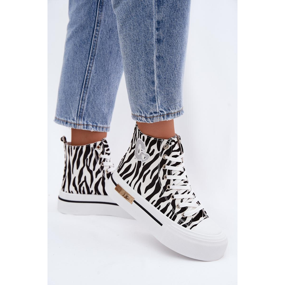 Dámske platformové tenisky Zebra Meloria