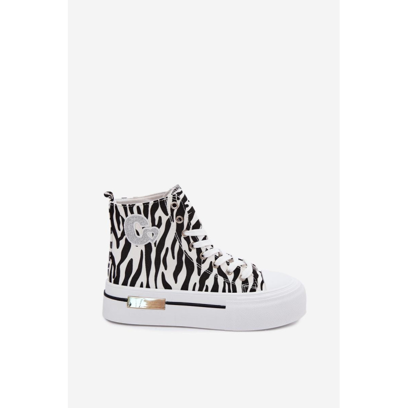 Dámske platformové tenisky Zebra Meloria