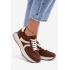 Dámske Tenisky Na Platforme Hnedé Laurelia - Odtiene hnedej a béžovej