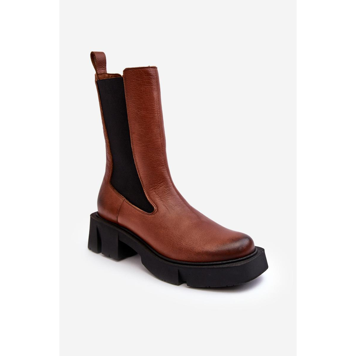 Ženské topánky Jodhpur Laura Messi 2693/229 Brown - Odtiene hnedej a béžovej