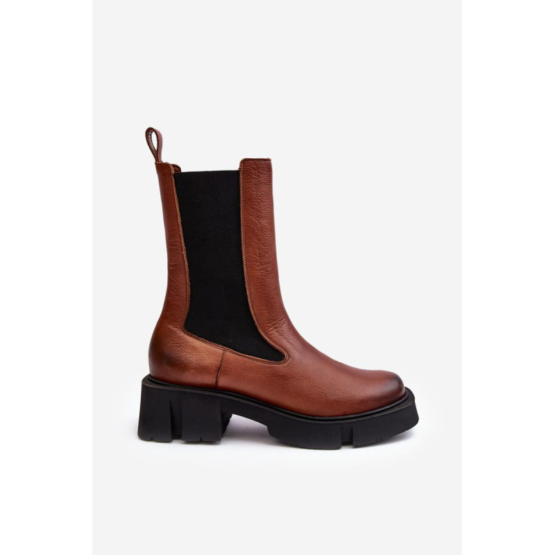 Ženské topánky Jodhpur Laura Messi 2693/229 Brown - Odtiene hnedej a béžovej