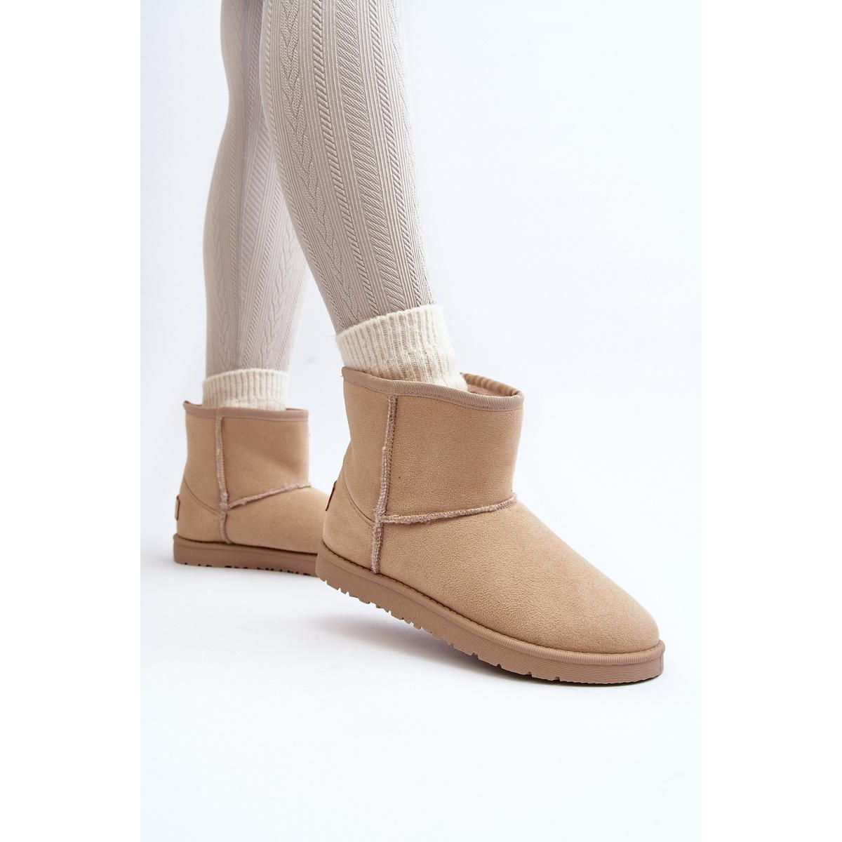 Dámske snehule Cross Jeans MM2R4023C Beige - Béžová