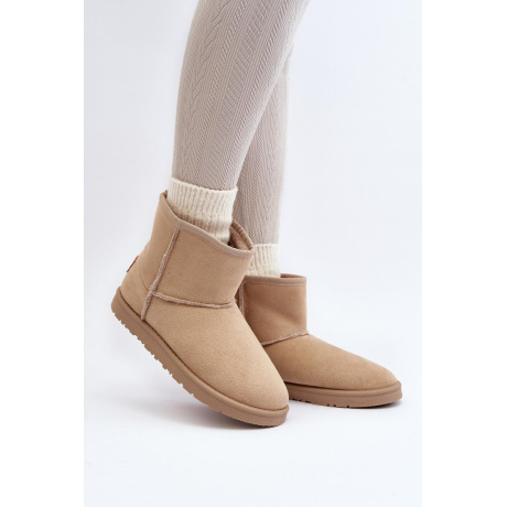 Dámske snehule Cross Jeans MM2R4023C Beige - Béžová