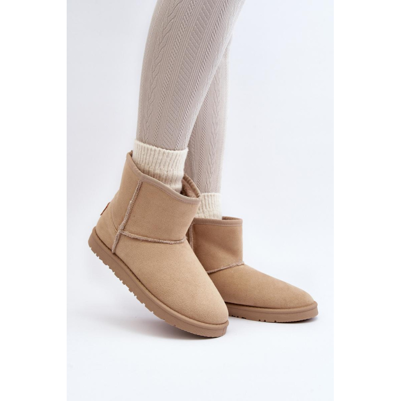Dámske snehule Cross Jeans MM2R4023C Beige - Béžová