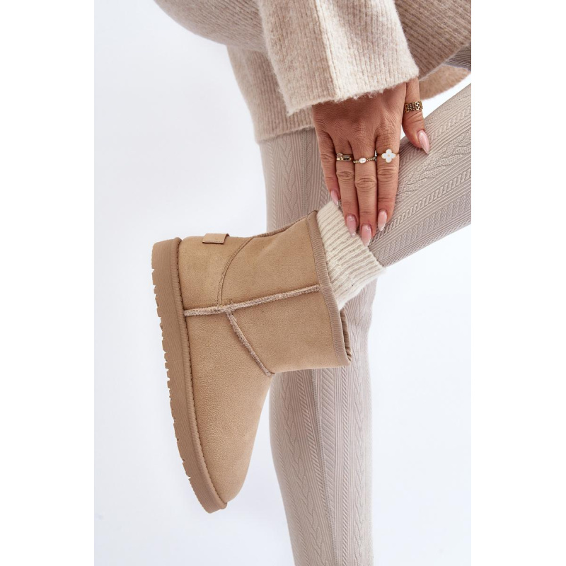 Dámske snehule Cross Jeans MM2R4023C Beige - Béžová