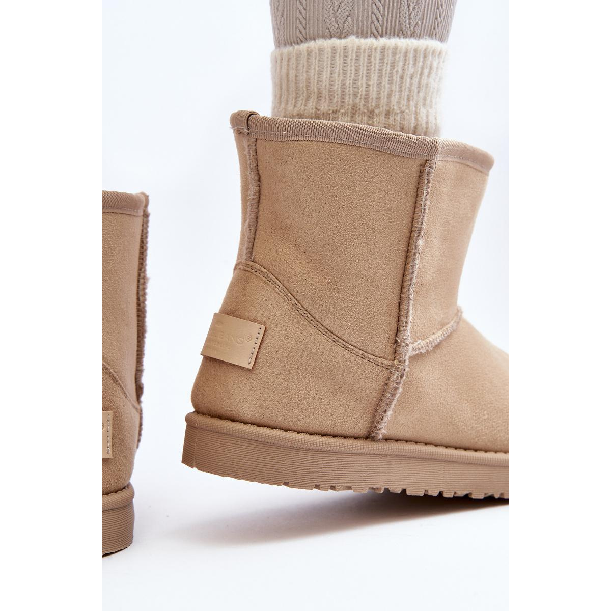 Dámske snehule Cross Jeans MM2R4023C Beige - Béžová