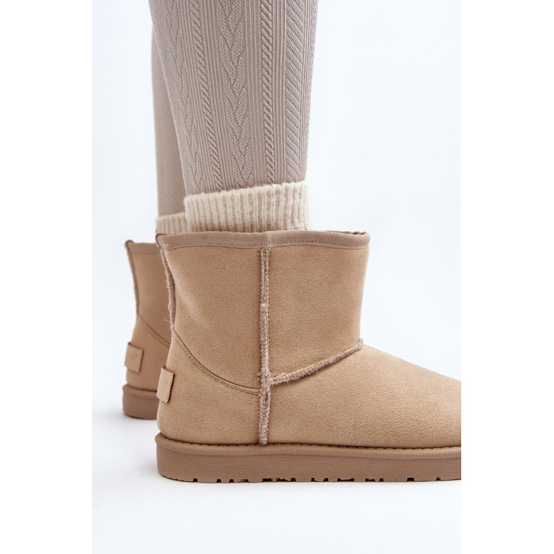 Dámske snehule Cross Jeans MM2R4023C Beige - Béžová