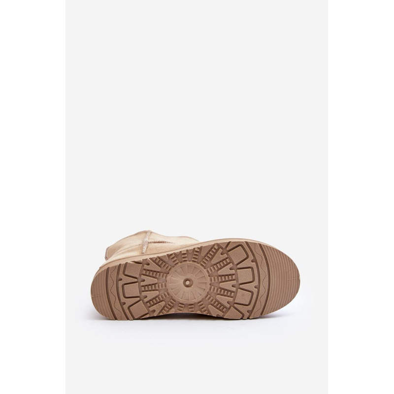 Dámske snehule Cross Jeans MM2R4023C Beige - Béžová