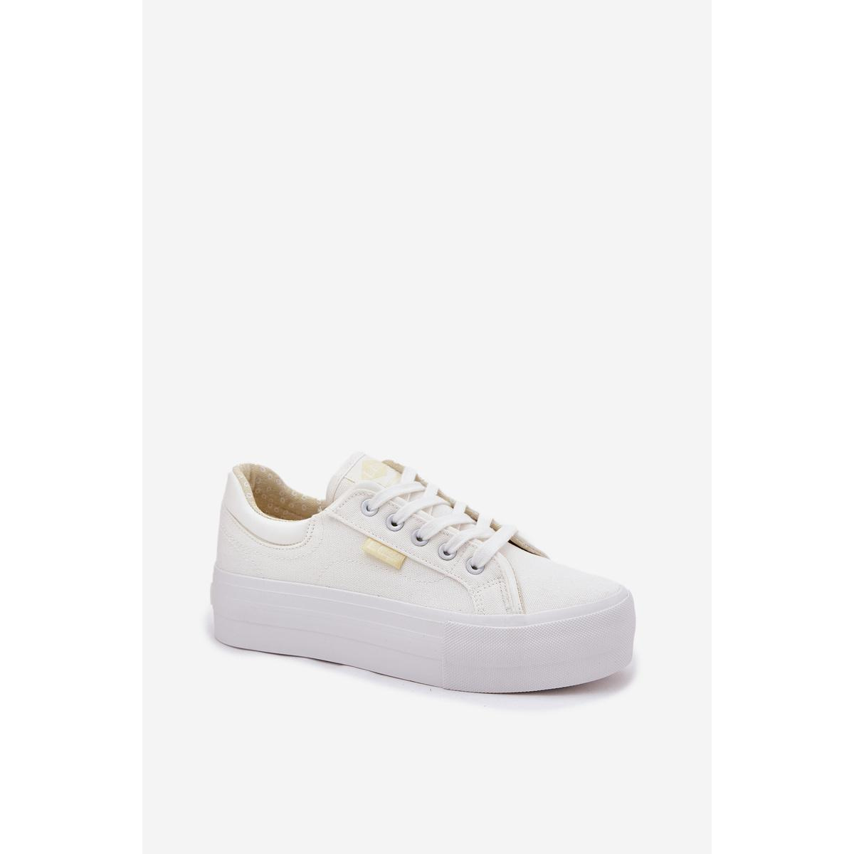 Dámske Tenisky Na Platforme Lee Cooper LCW-25-31-3450L Biele - Biela