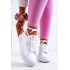 Tenisky na platforme Lee Cooper LCW-22-31-0884L - Biela