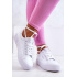Tenisky na platforme Lee Cooper LCW-22-31-0884L - Biela