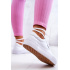 Tenisky na platforme Lee Cooper LCW-22-31-0884L - Biela