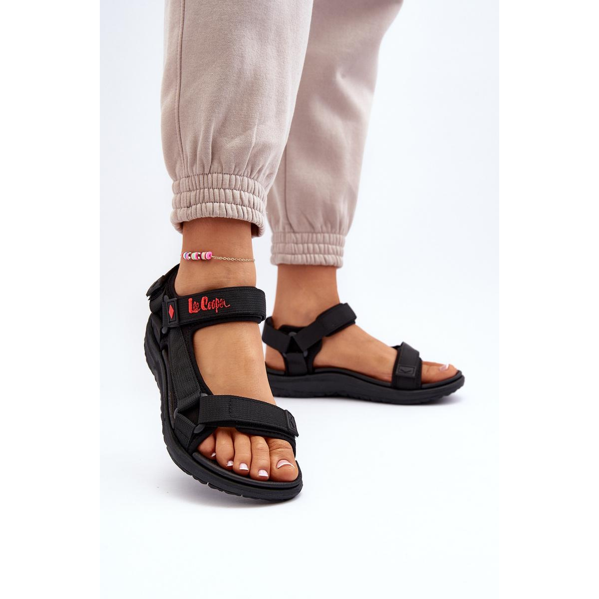 Dámske Sandále Lee Cooper LCW-26-34-4423L Čierne
