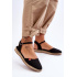Dámske espadrilly na čiernej platforme Big Star FF274526 - Čierna
