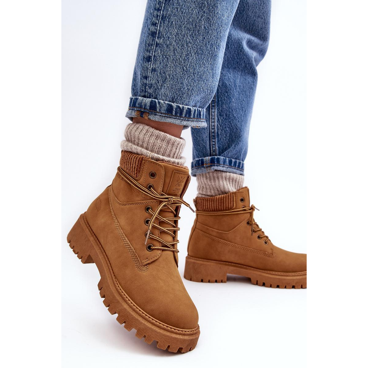 Ženské izolované topánky Camel Cross MM2R4011C - Odtiene hnedej a béžovej